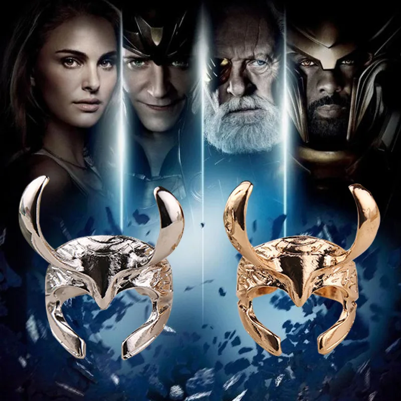 Новое металлическое кольцо из сплава для косплея |