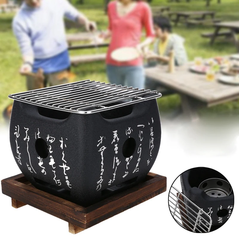 Горячий HG японский стильный гриль для барбекю угольная печь приготовления пищи