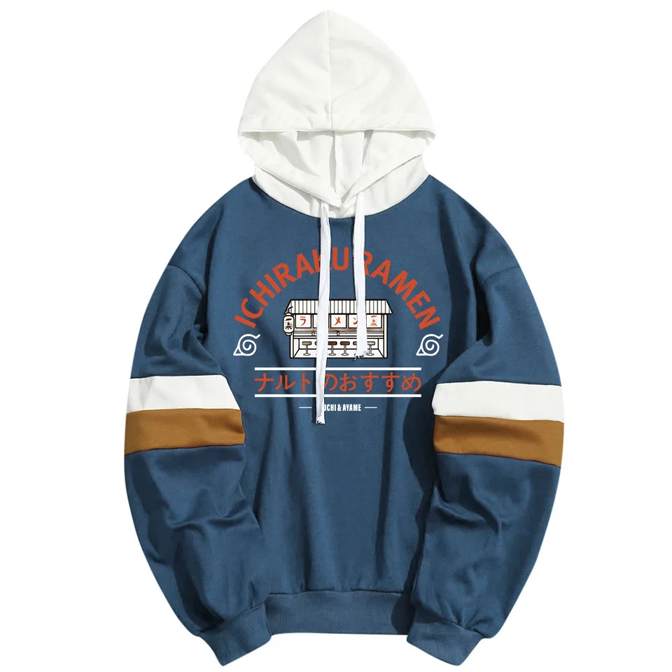 

Cool Ichiraku Ramen Hoodies Sweatshirt Harajuku Japanese Anime Streetwear Harajuku Pullover Dropship Clothes