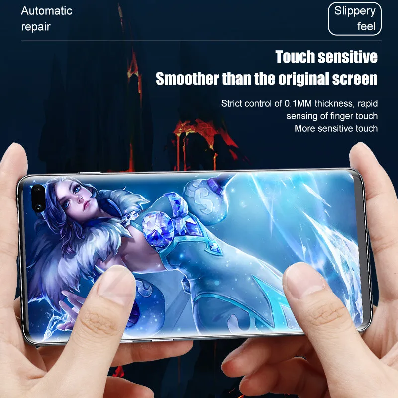 Гидрогелевая пленка для Samsung Galaxy S21 Ultra S20 FE S10 S9 S8 Plus S7 Edge Защитная экрана Note 20 10 Lite 9