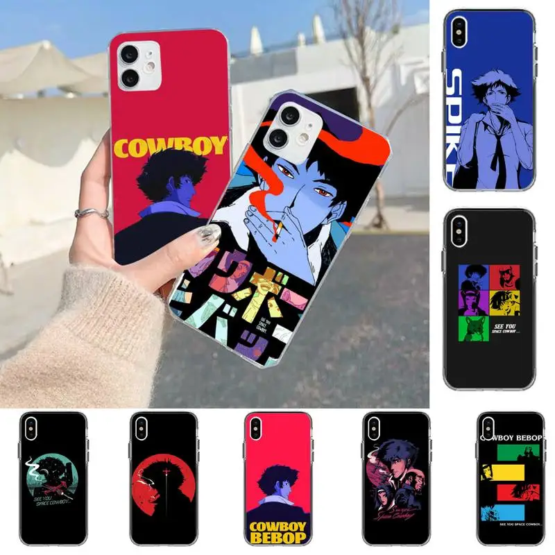 

Cowboy Bebop Phone Case for iPhone 11 12 13 mini pro XS MAX 8 7 6 6S Plus X 5S SE 2020 XR