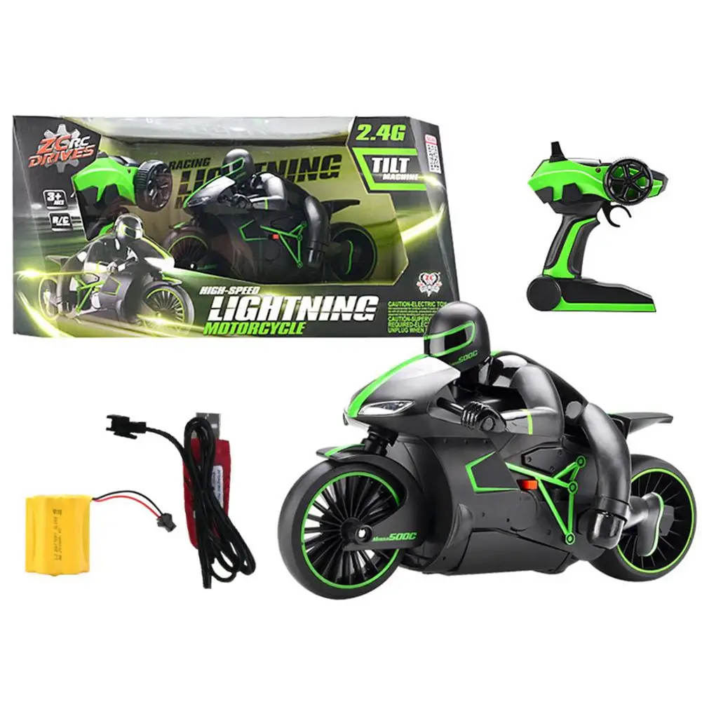 

Kids Remote Control Electric Stunt Car 2.4Ghz Mini Motorcycle