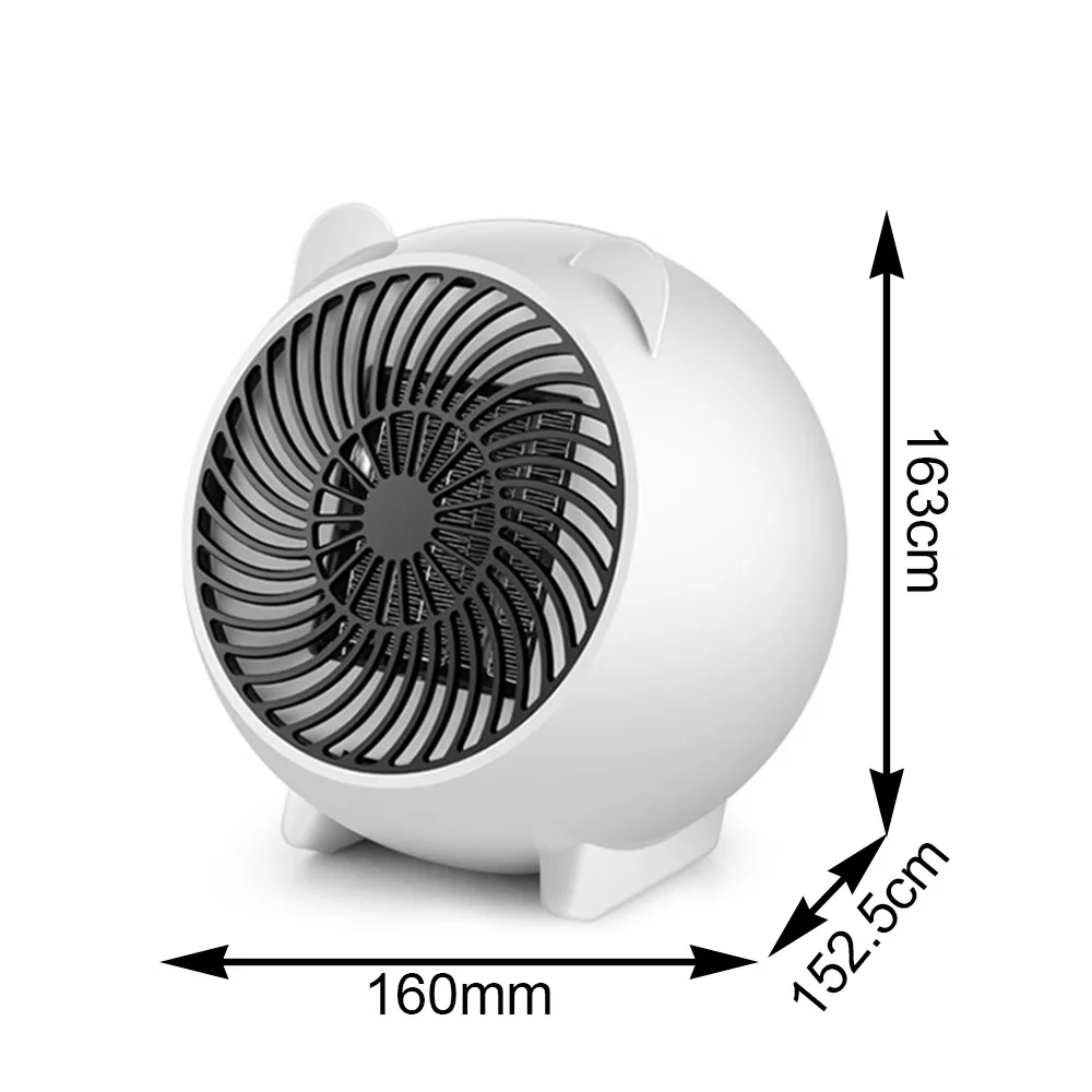 Керамический обогреватель энергосберегающий компактный портативный Настольный