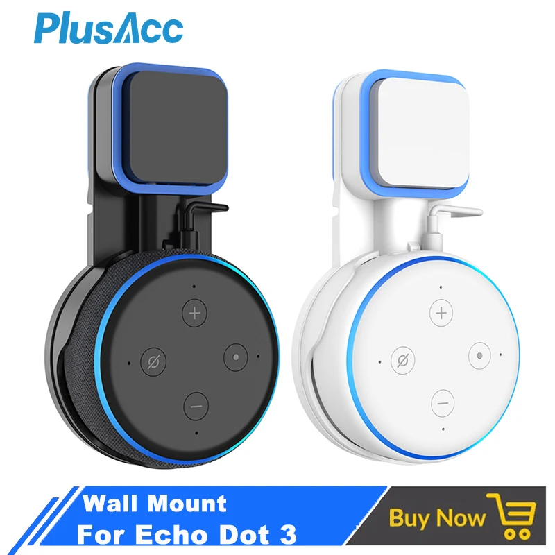 Настенное крепление на выходе для Amazon Alexa Echo Dot 3 го поколения держатель