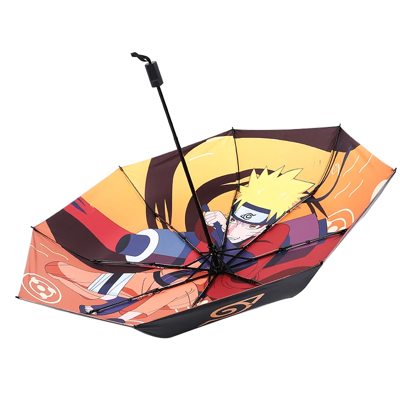 Зонт от солнца и дождя Наруто плиссированный зонт-зонтик | Дом сад