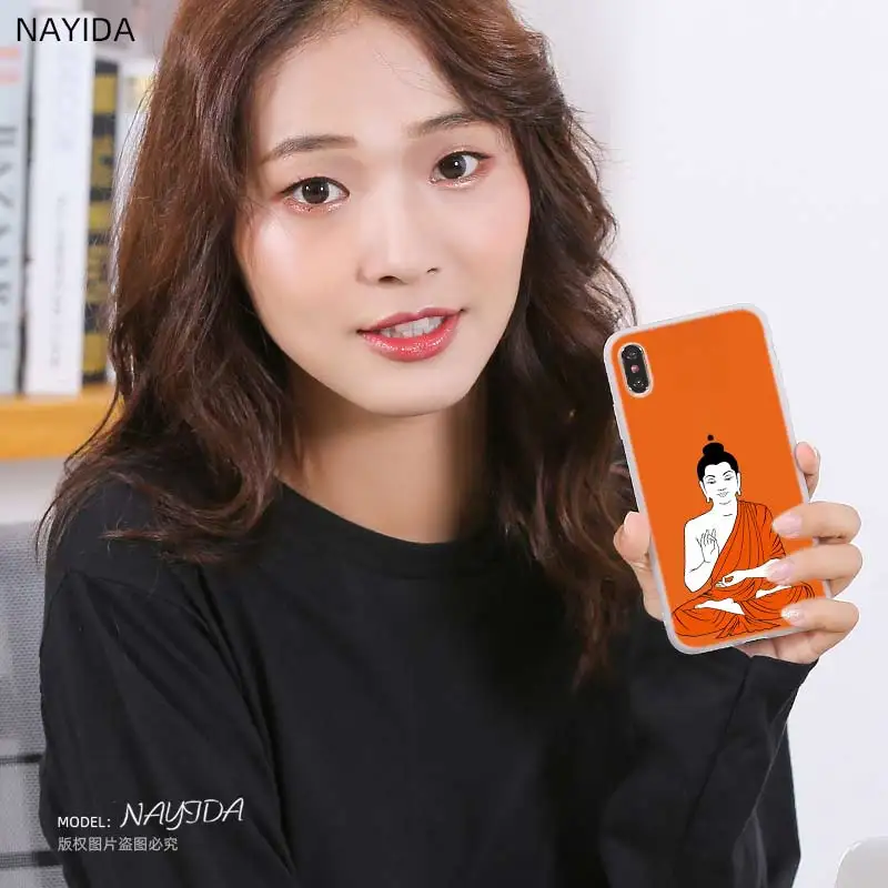 Чехол для телефона Samsung galaxy A30 A50 A90 5G A3 A5 A7 A8 2016 2017 A6 2018 Plus мягкие чехлы Будда Siddhartha