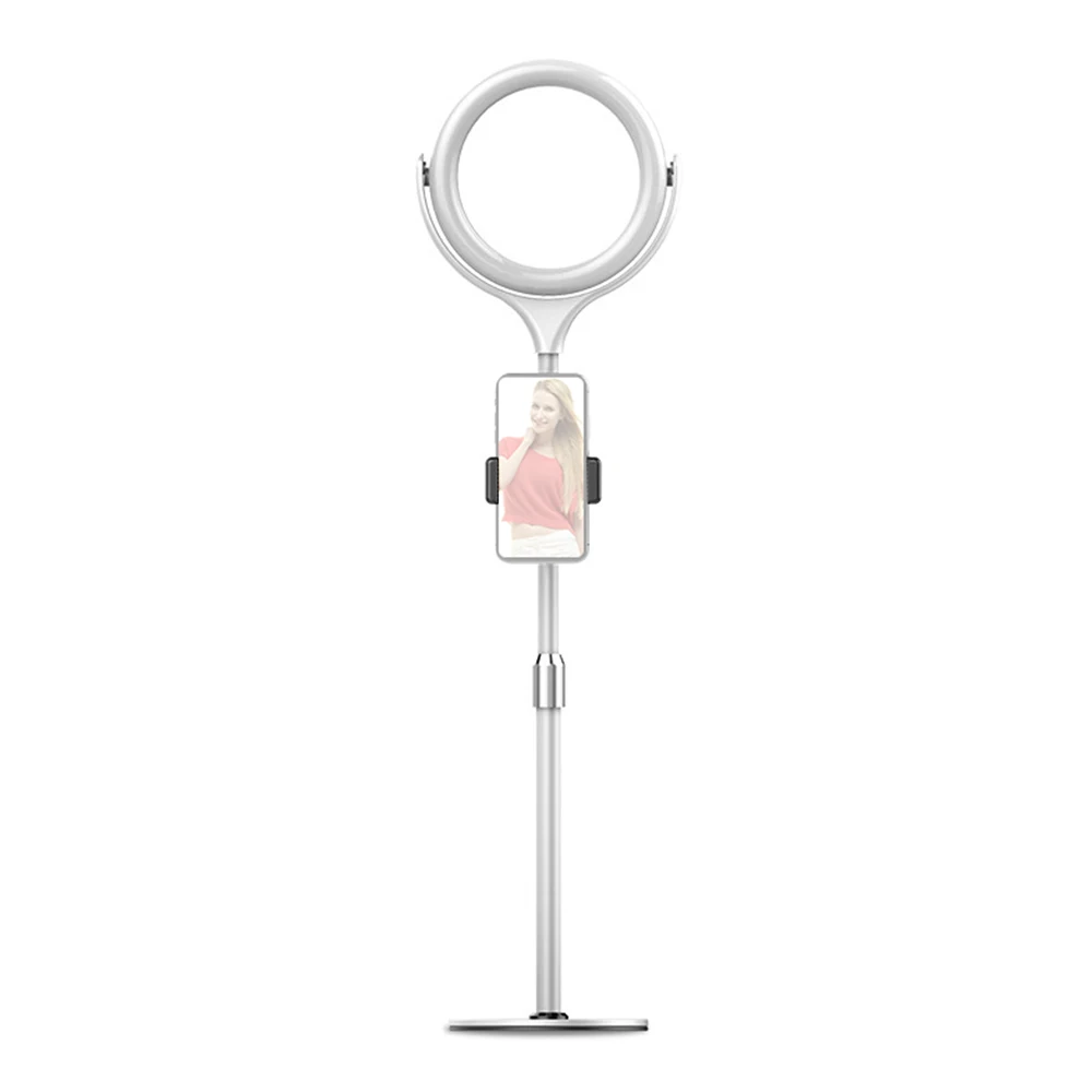 

8 дюймовый настольный светодиодный заполняющий кольцевой светильник для телефона селфи светильник фотографии потоковое видео в реальном в...