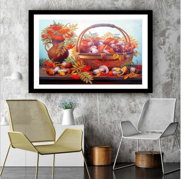 Овощная Алмазная вышивка Кубик Рубика квадратная алмазная живопись кристальная