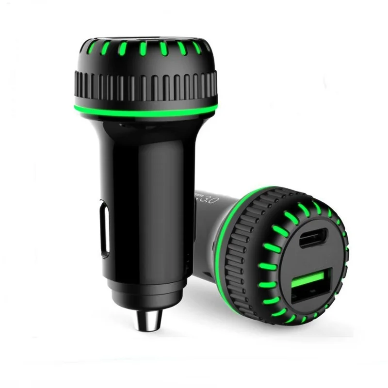 Tongdaytech 45 Вт USB Автомобильное быстрое зарядное устройство для iPhone XS 11 Pro Max PD зарядное устройство Quick Charge 4,0 QC 3,0 Cargador для samsung S10 Xiaomi