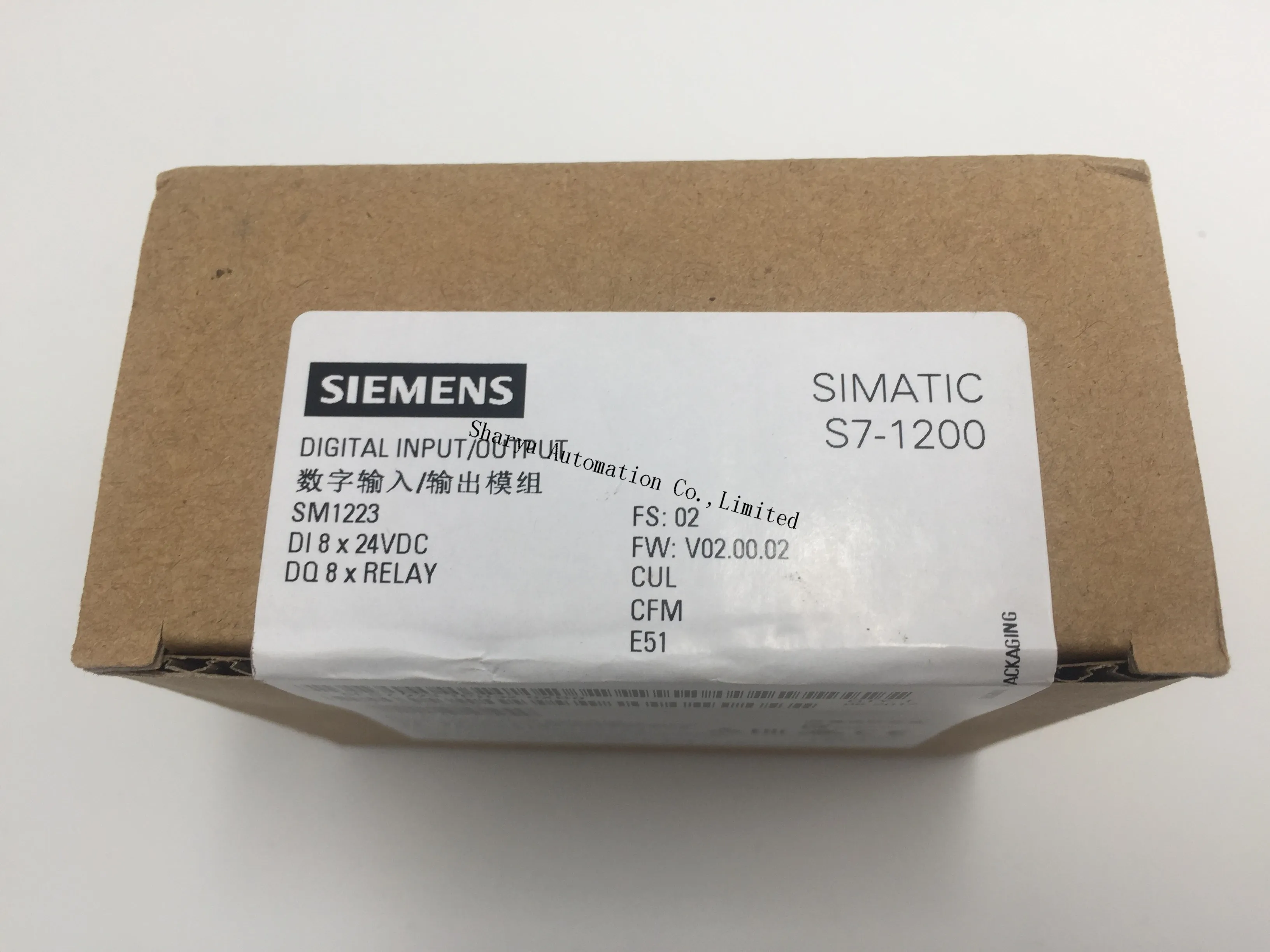 Оригинальный Новый цифровой модуль SIMATIC S7-1200 6es723-1ph32-0xb0 Siem I/O SM1223 8DI/8 DO 24VDC реле 2A |