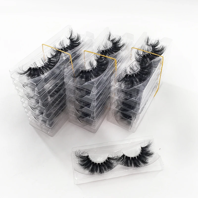 Оптовая продажа много стилей 30 пар прозрачная лента без коробки ресницы 5D