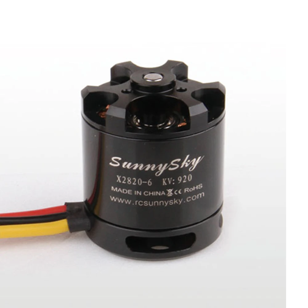 1 шт. бесщеточный двигатель Sunnysky X2820 800KV 920KV 1100KV для радиоуправляемого вертолета