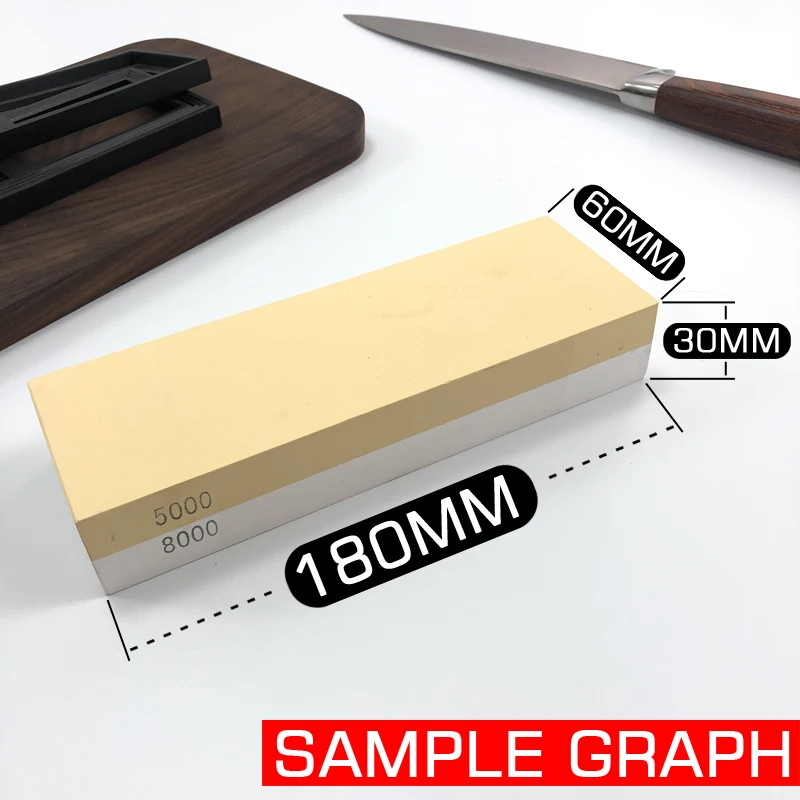

NEW 1000/6000# Whetstone Double-side sharpening Stone Grindstone Honing System knife sharpener sharpening system