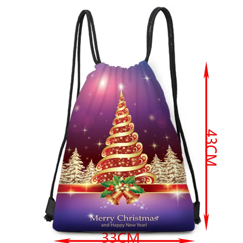 Тканевый пакет с рисунком из хлопка и льна Сумка имитацией ткани в виде