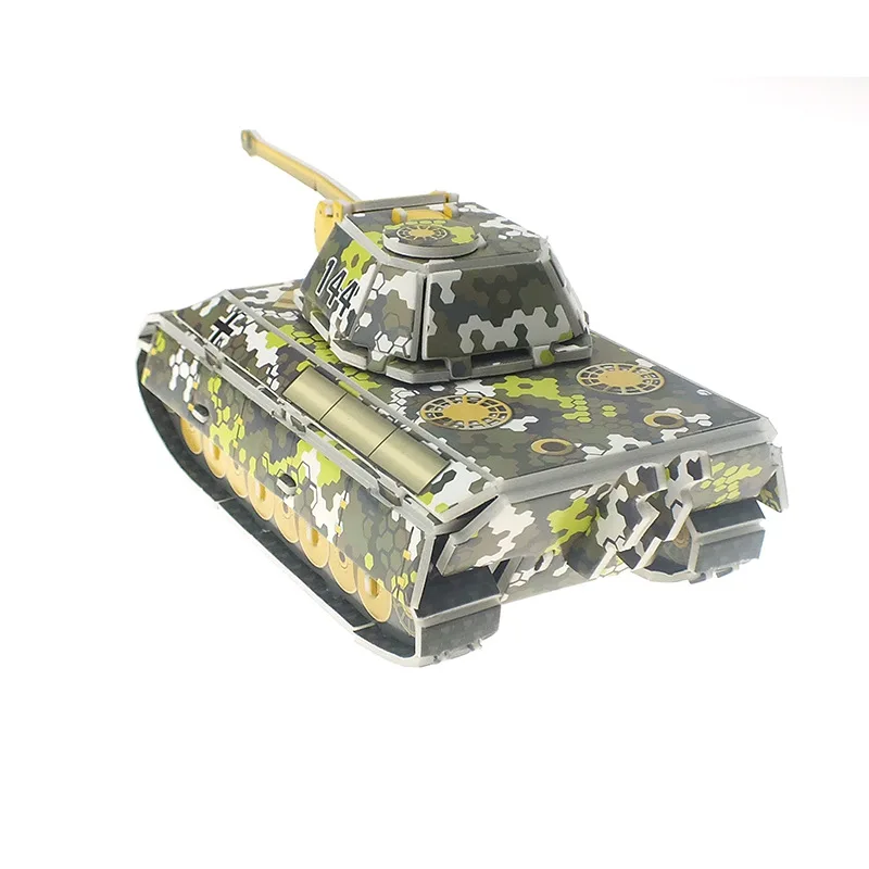 

P339 Diy Children's 3D Puzzles, Educational Toys, Insert Building Blocks, Military Tank Series Puzzle Model Toy Gifts