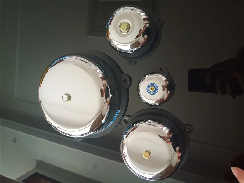 Традиции Электрический беспроводной дверной звонок 2/3/4/6 дюймов 12V 24V 36V 48V 110V 220V 380V высокой дБ сигнальный звонок высокое качество дверной звонок фабрике будет