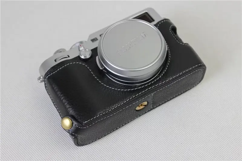 Чехол из натуральной кожи для камеры FUJIFILM Fuji X100F | Электроника