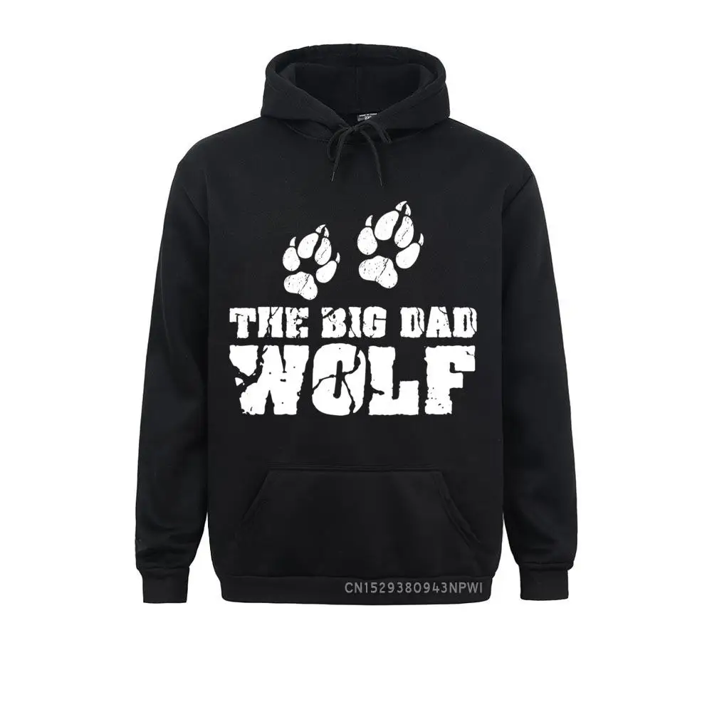 

Big Dad Wolf Wolf Father Animal Instinct Gift Pullover Hoodie Latest Men's Sweatshirts Long Sleeve Hoodies England Style Hoods