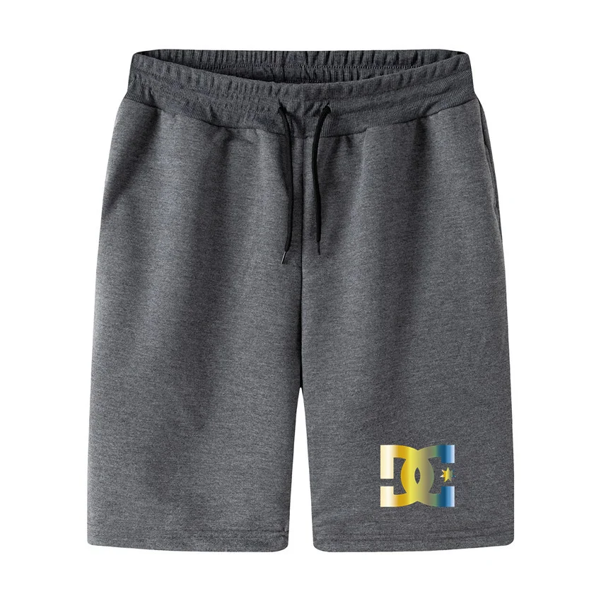 

New Fashion Mens Zipper Shorts Male Sweatpants Fitness Bodybuilding Workout Men Leisure Shorts Masculino Print Spring Summer