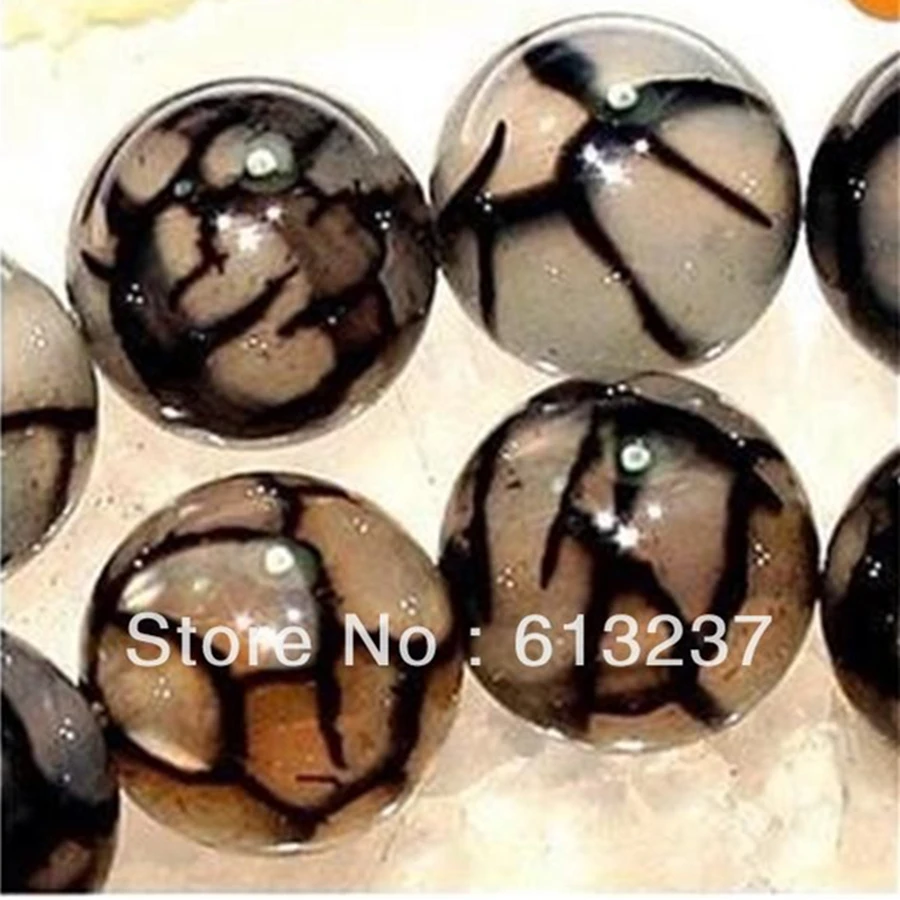 

Новинка, модные круглые бусины из натурального камня, оникса, черного дракона, оникса, агата, 6 мм, 15 дюймов, MY5103