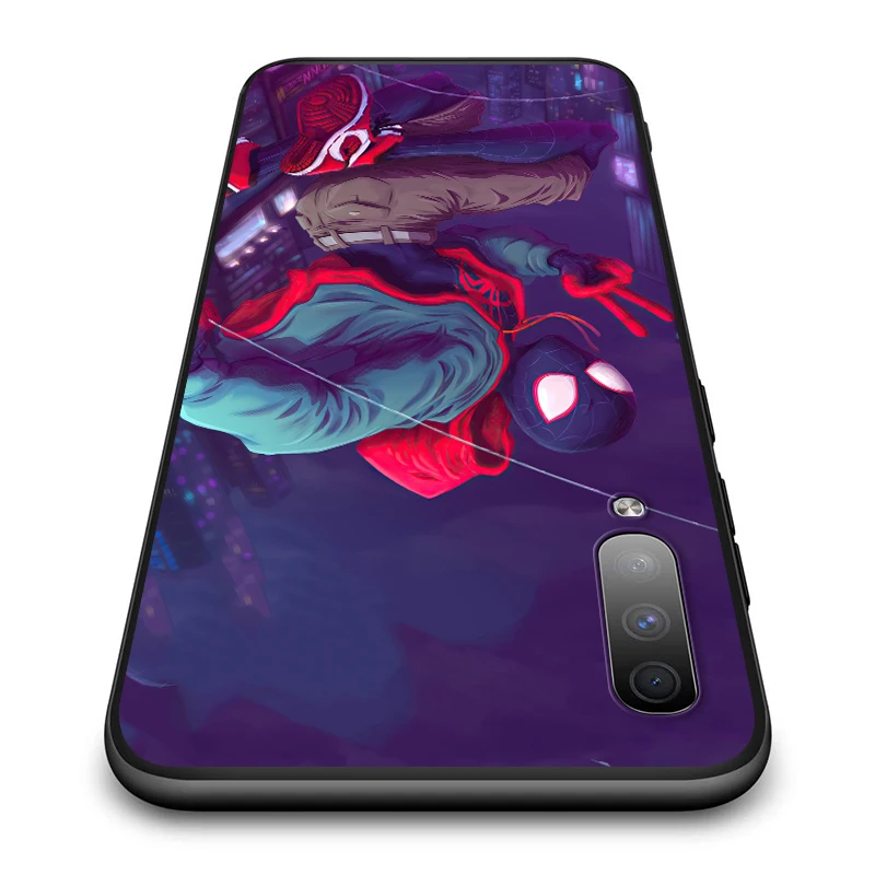 

Cool Marvel Spiderman For Samsung Galaxy A90 A80 A70 S A60 A50S A30 S A40 S A2 A20E A20 S A10S A10 E Black Phone Case