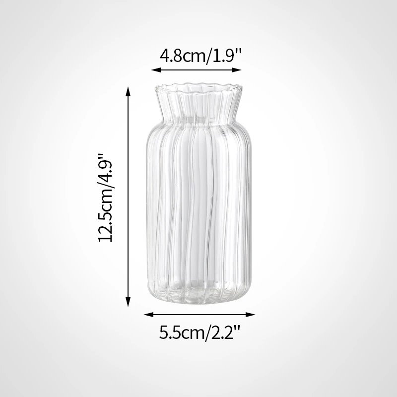

clown Transparent Glass Vases for Plant Bottle Flower Pot Nordic Creative Hydroponic Terrarium Arrangement Container Flower