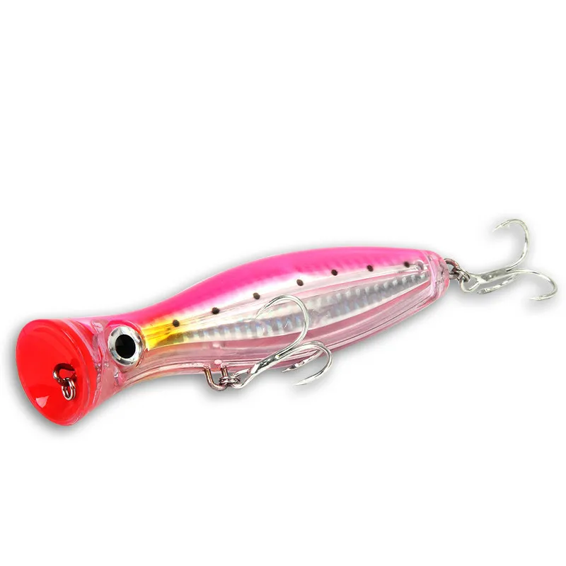 Seayou 120mm 43g Trolling Sea Fishing Bait Top Water Big Popper Hard Lure for Saltwater Tuna GT Marlin Tackle P018 | Спорт и