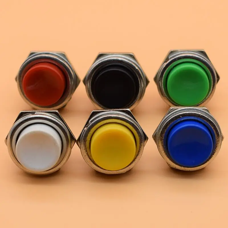 Мгновенный кнопочный переключатель 16 мм 18 шт. | Строительство и ремонт