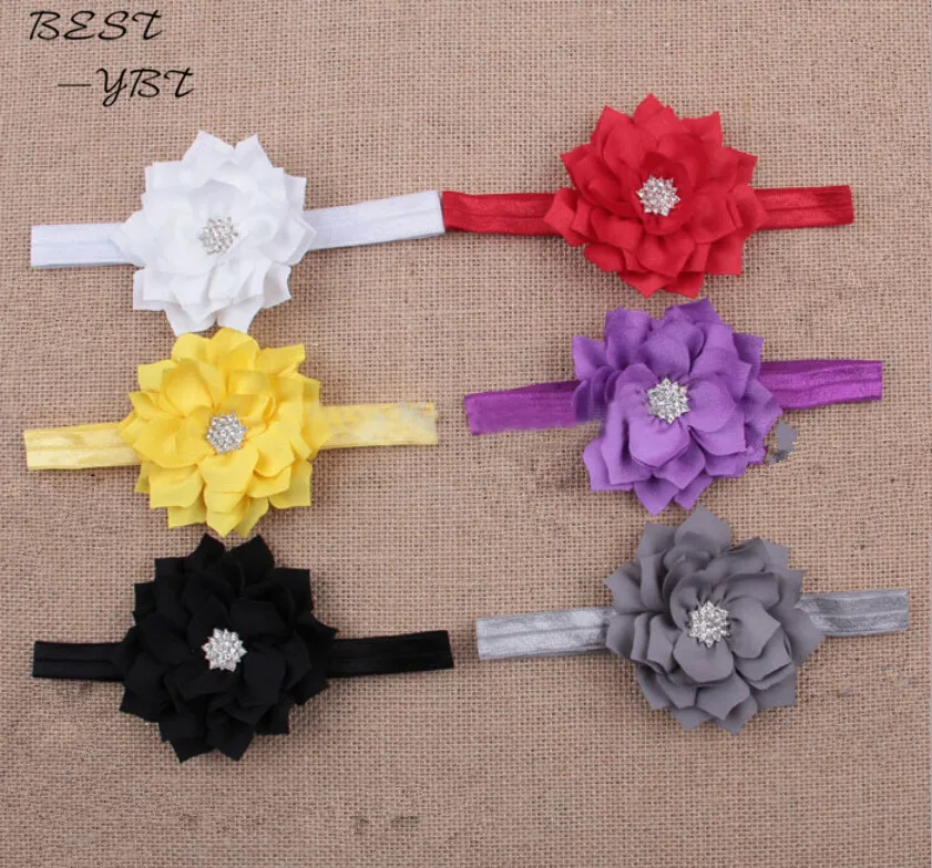 Женская эластичная повязка на голову с цветочным принтом узором аксессуары для