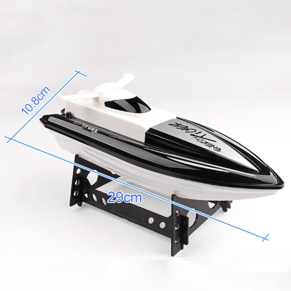 Electric Double Motor Children Overwater Easy Operation Toy Powerful Speedboat Shape RC Boat 4 Channels Gift Racing High Speed |