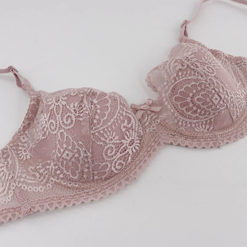 Beauwear, мягкий кружевной бюстгальтер для отдыха для женщин, сексуальный, размера плюс, тонкая чашка, хлопковое нижнее белье, дышащее нижнее белье 34D 36D 38D 40D 42D 44D