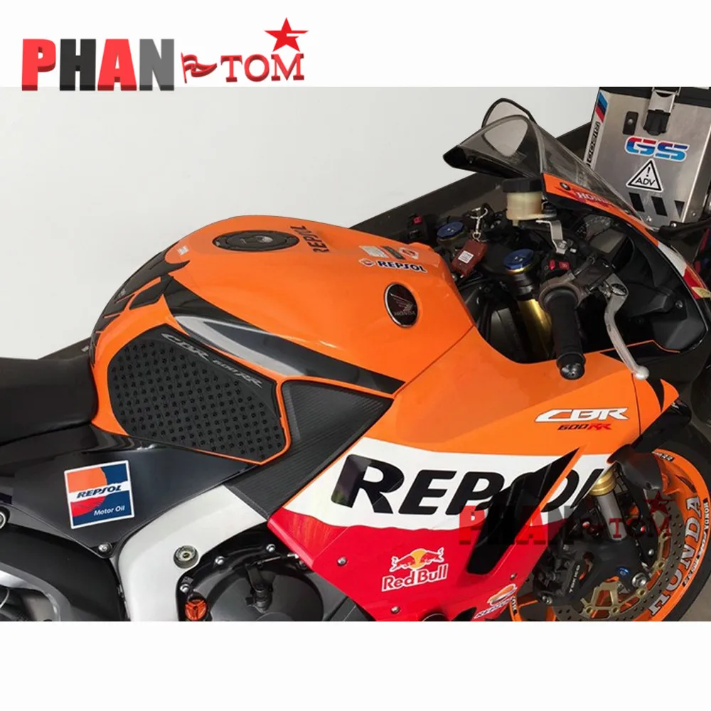 

Tank Pad Protector Sticker Decal Gas Knee Grip Side Tank Traction Pad For Honda CBR600RR CBR 600 RR 2013 2014 2015 2016