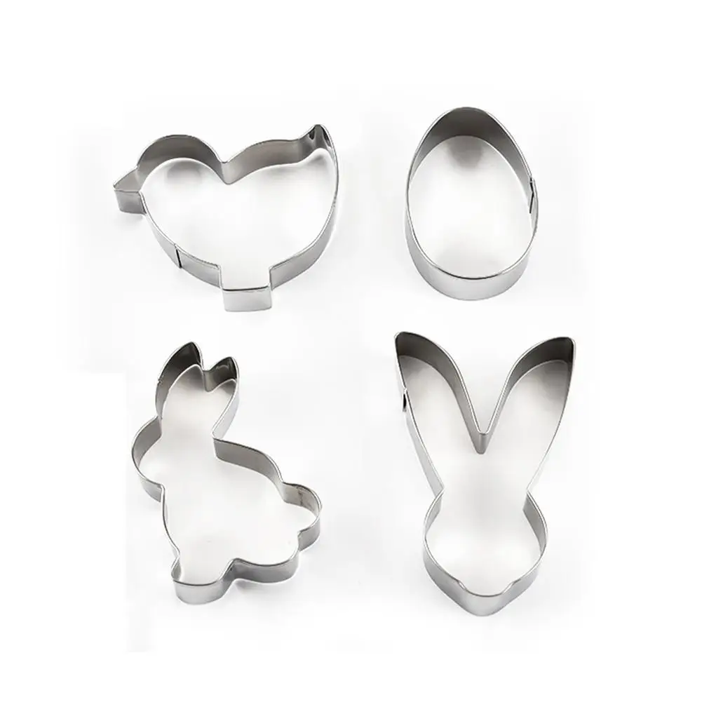 4 шт. Пасхальный Нержавеющая сталь печенья Форма для выпечки сделай сам