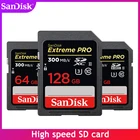 Карта памяти SanDisk Extreme ProUltra, SD-карта U3U1 на 128 ГБ, 32 ГБ, 64 ГБ, 256 ГБ, 512 ГБ, 16 ГБ, флэш-карта памяти SDXC, SDHC, SD-карта для камеры