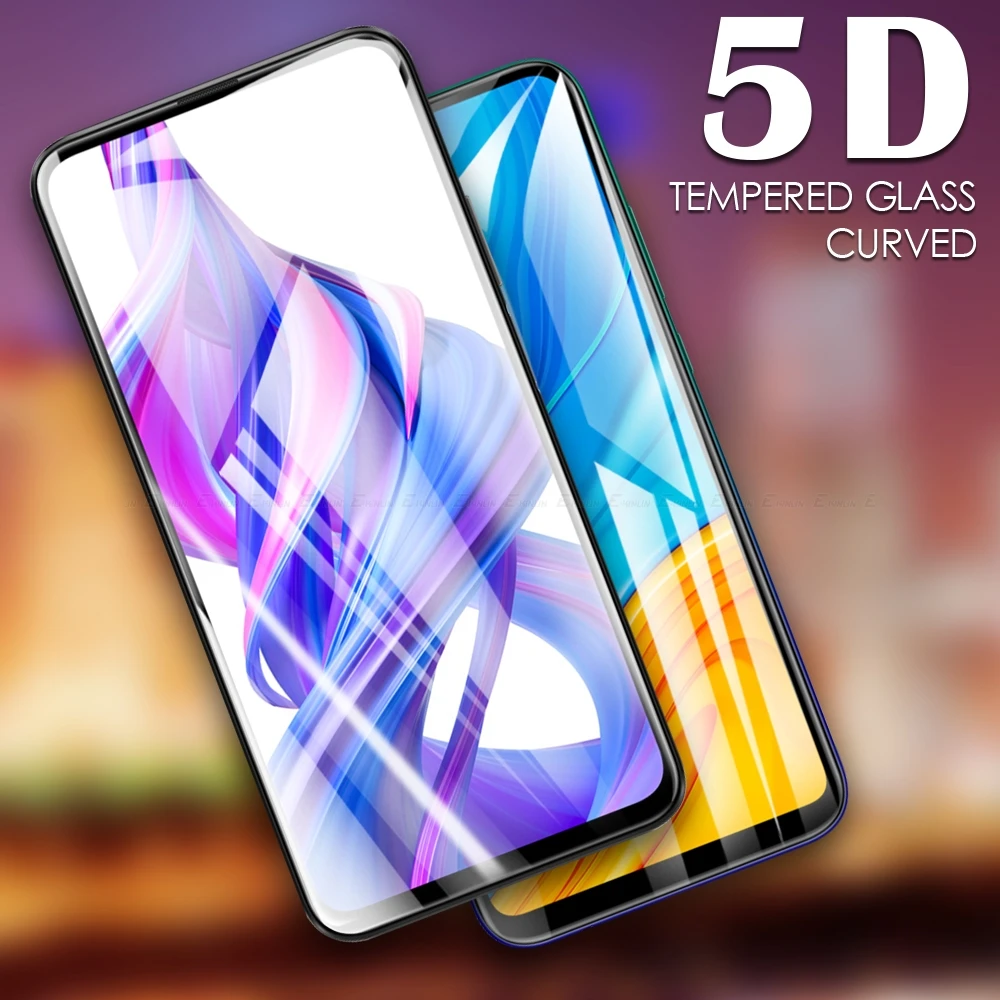 5D полное покрытие изогнутое Закаленное стекло Защитная пленка для экрана HuaWei Honor