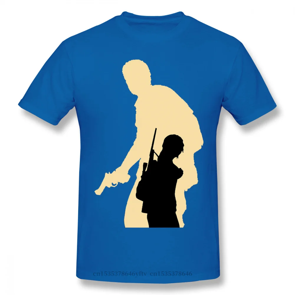 

2021 Leisure Fashion 100% cotton T-shirt Cool Print Funny The Last of Us Joel Ellie Sarah Game Men Streetwear