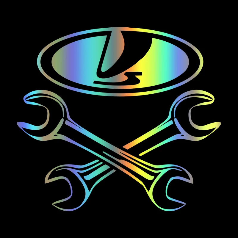 

40113# 15x13.5 cm Die-Cut Vinyl Decal Lada Car Sticker Waterproof Auto Decors on Car Body Bumper Rear Window