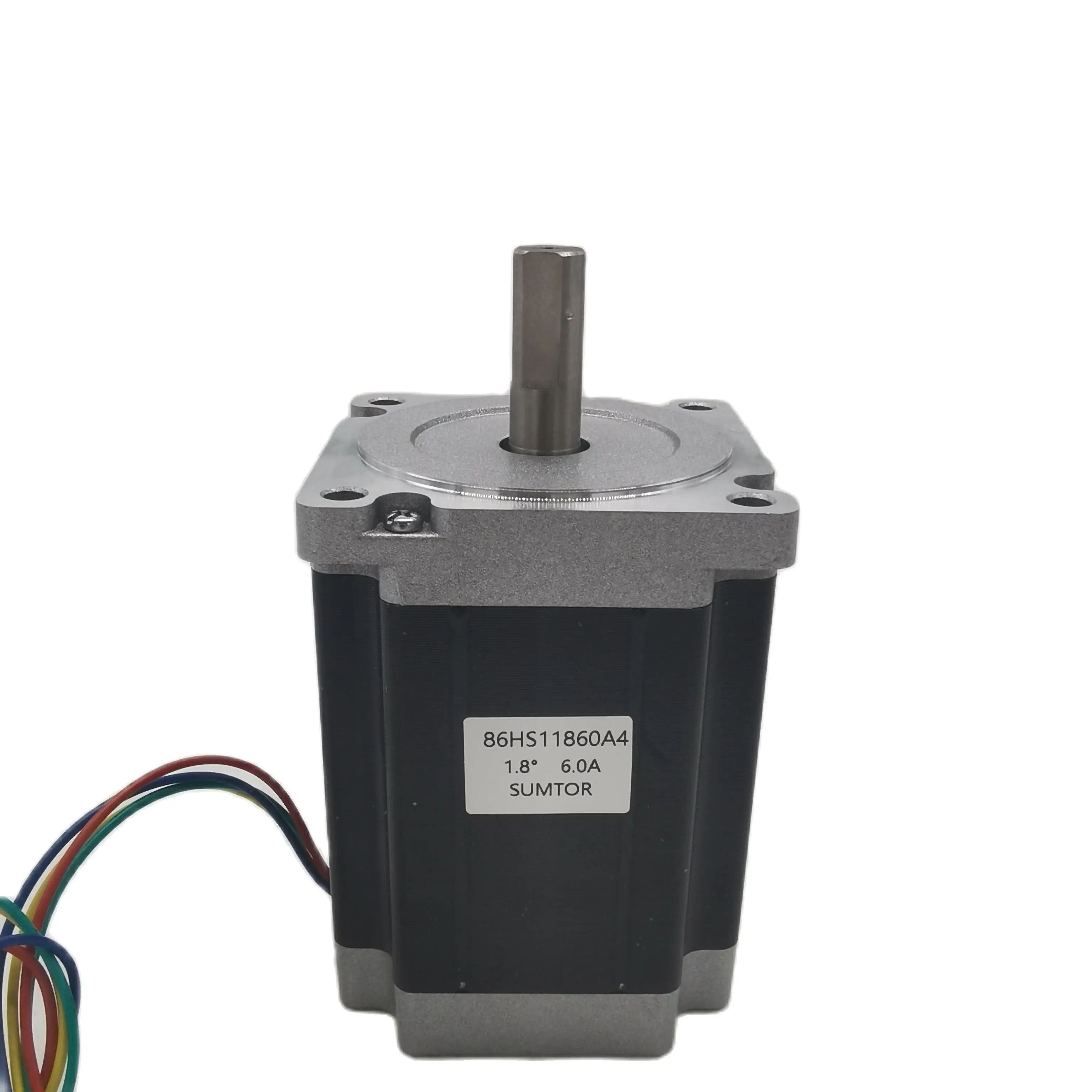 

2 phase nema 34 cnc kit stepper motor with 118mm motor body length 8.5N.m holding torque 6A current