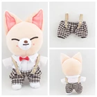 Одежда для куклы 20 см, футболка, комбинезон, обувь для кукол EXO, игрушка, мягкий плюшевый идол, аксессуары для куклы Kpop, наряд для куклы, подарок