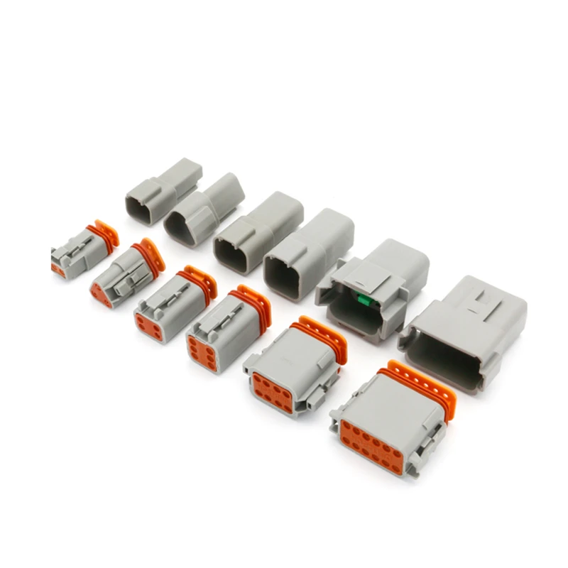 

1 sets 6 models Deutsch DT06/DT04 2/3/4/6/8/12 Pin Engine/Gearbox waterproof electrical connector for car,bus,motor,truck