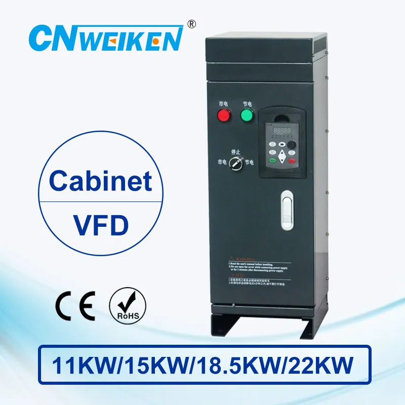 WK600 Векторный Преобразователь частоты управления 11kw/15kw/18.5kw/22kw трехфазный 380V