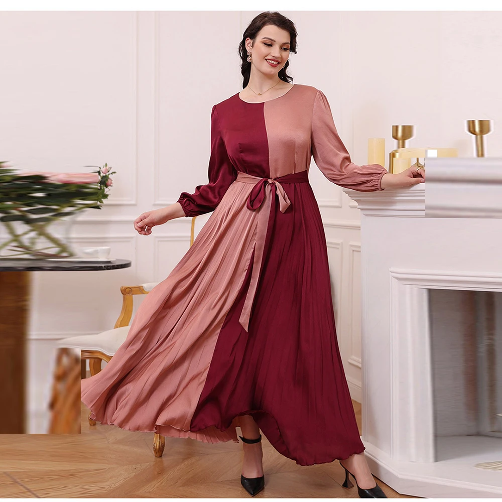 

Рамадан Vestido размера плюс абайя, арабское Турция ислам пакистанский мусульманский хиджаб длинное платье Абая для женщин Robe Femme Musulmane