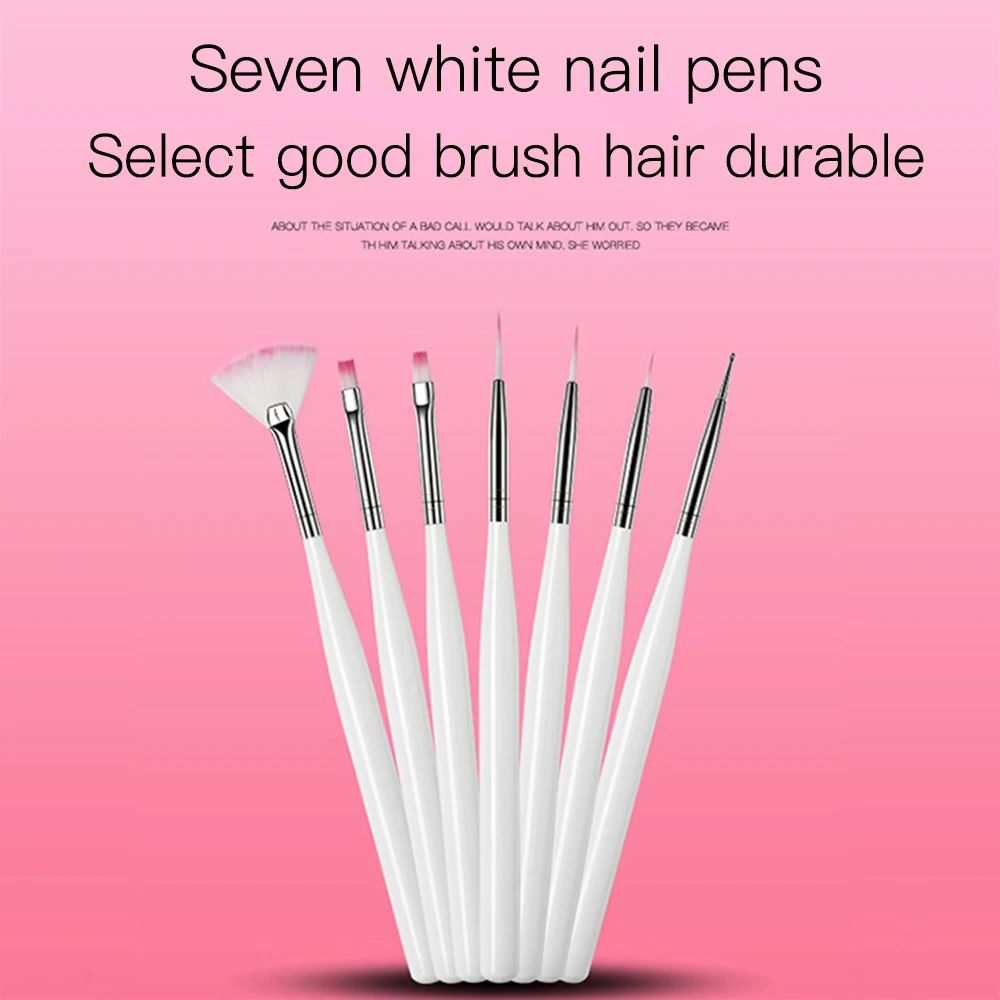 7 шт./компл. маникюрные инструменты для резьбы по дереву светильник терапии с