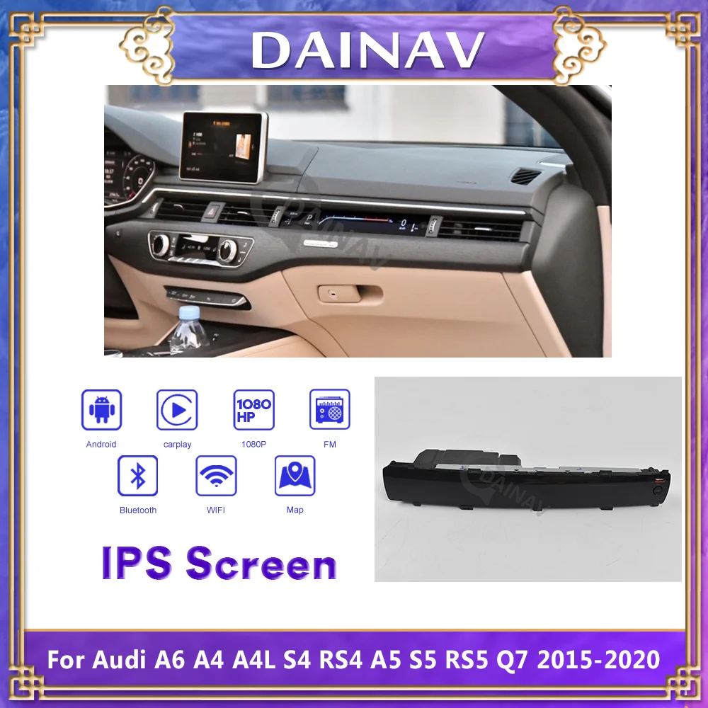 Автомобильный GPS-прибор на Android для Audi A6 A4 A4L S4 RS4 A5 S5 RS5 Q7 2015-2020 | Автомобили и