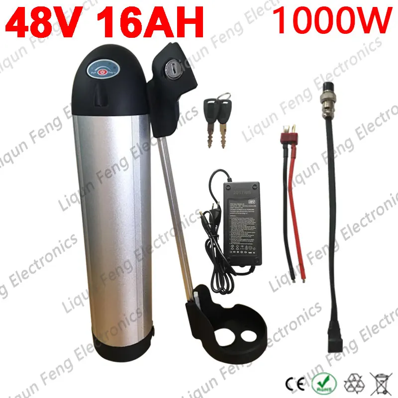 48V 8Ah 10Ah 11Ah 12Ah 13Ah 15Ah 16Ah бутылка для воды фара электровелосипеда в Батарея литиевой