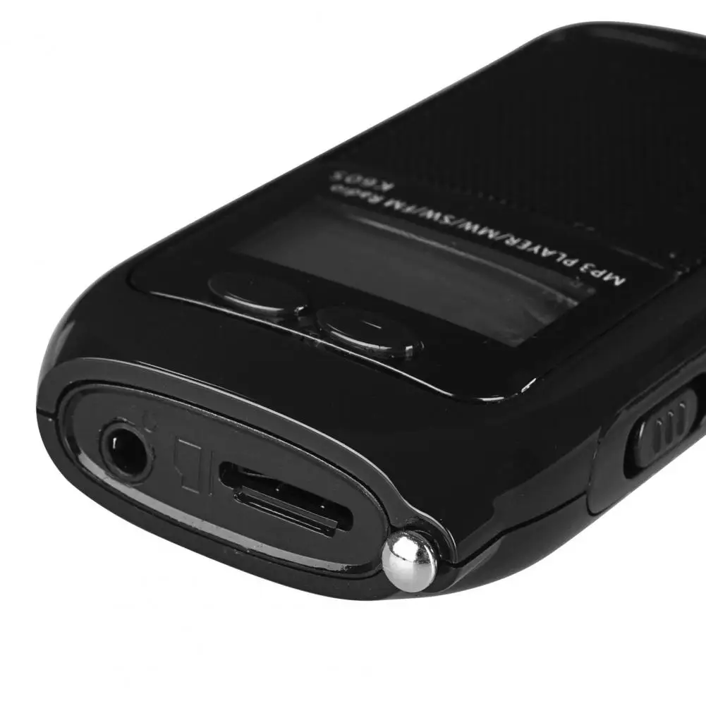Карманное мини радио K605 стерео FM AM SW MW цифровой радиоприемник с настройкой MP3