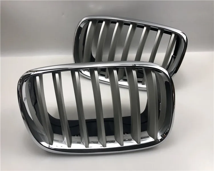 Решетка радиатора переднего бампера RQXR для BMW X5 E70 X6 E71 E72 2007-2013 с гоночными грилями