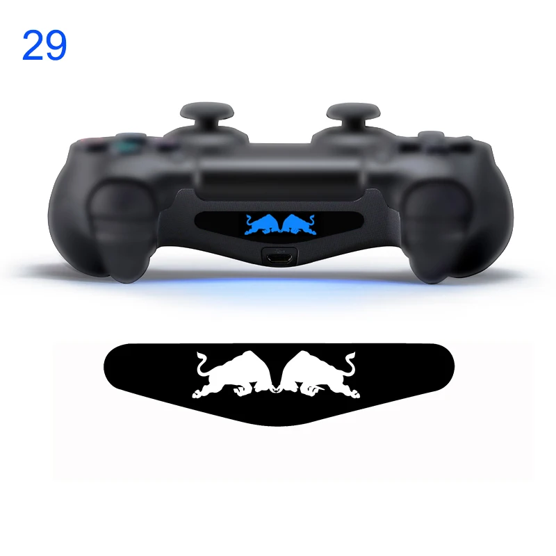NO 29 Одна штука наклейка для sony Play station 4 PS4 контроллер светодиодный светильник наклейка для бара ПВХ наклейка для PS4 Dualshock геймпад управление - Цвет: NO 29