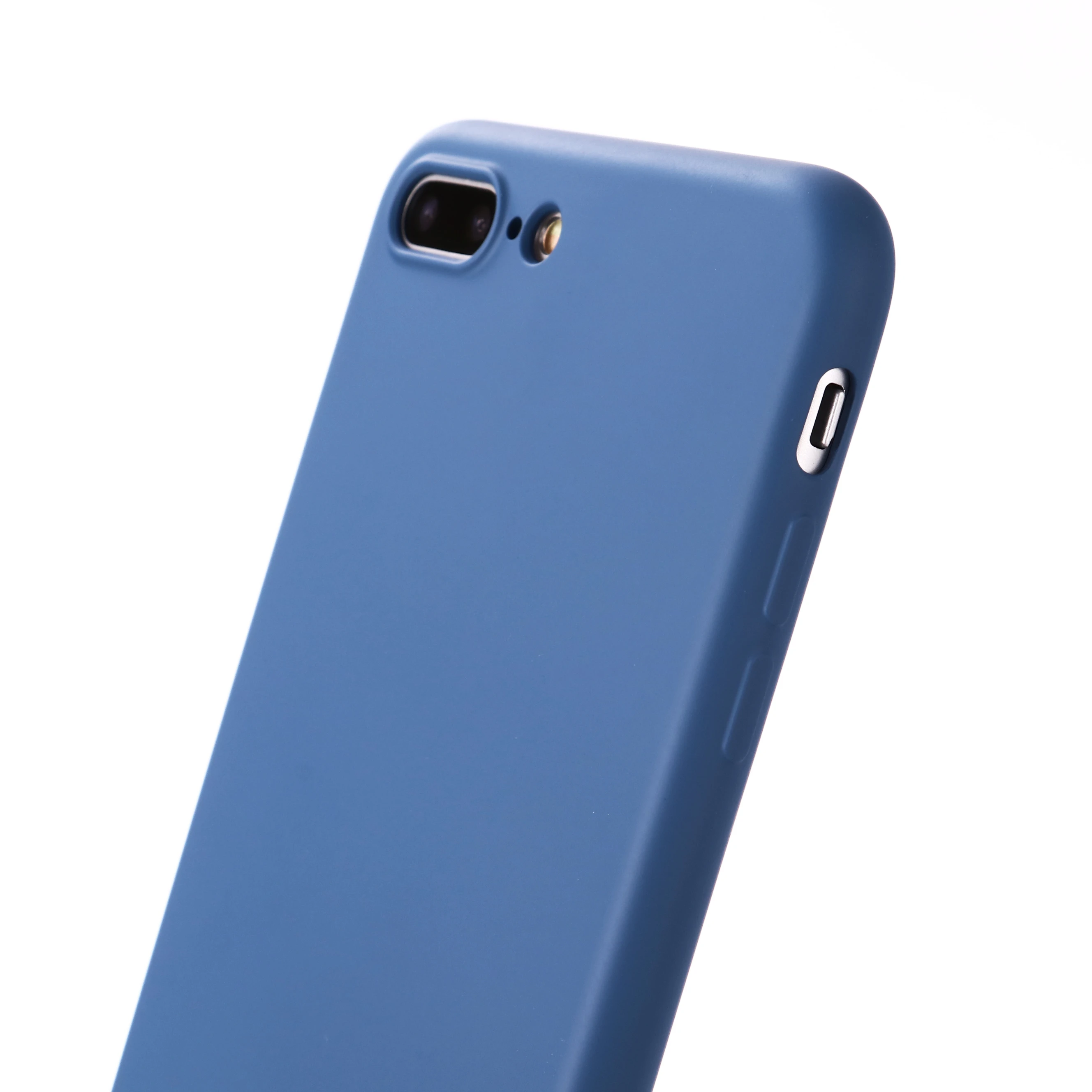 Жидкий чехол для телефона IPhone 7 8 6 6s Plus силиконовый карамельных цветов мягкий