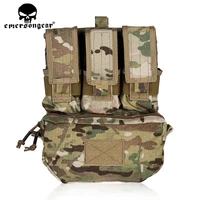 emersongear assault back panel tactical molle vest ammo carrier pouch set panel for plate carrier hunting vests em9300